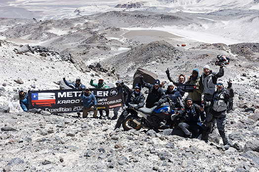 Rekordfahrt in den Anden: Mit serienmäßiger BMW R 1300 GS und METZELER KAROO™ 4 Reifen auf über 6.000 Meter
