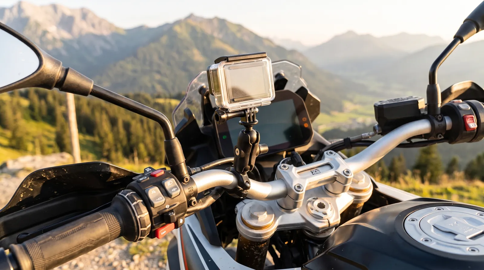 Action Cam an der F 900 GS montieren: Welche Halterung wirklich taugt