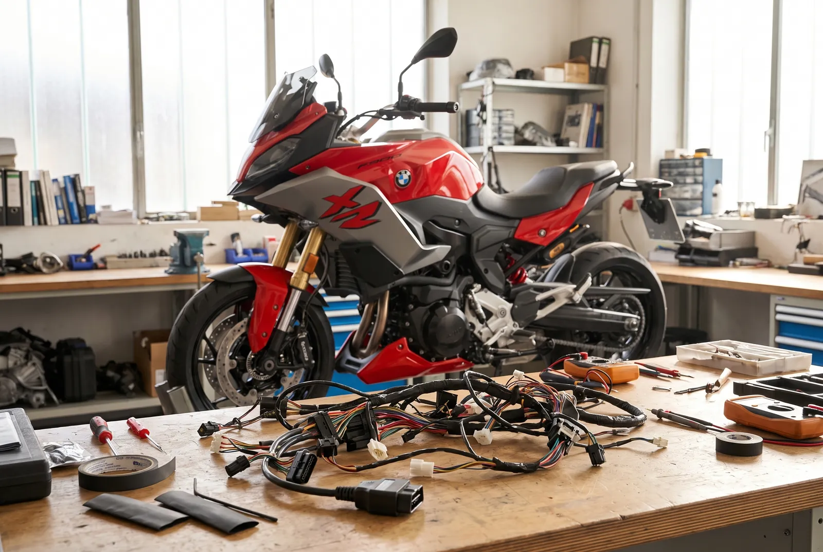 Bei vielen F 900 R und F 900 XR fällt der Schaltassistent Pro nach einigen tausend Kilometern plötzlich aus. Ursache ist meist ein gebrochenes Kabel - hier erfährst du, woran du das Problem erkennst und was zu tun ist.